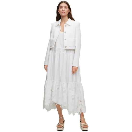 Boss - Maxikleid für Damen (Weiß bedruckt) - Image 5