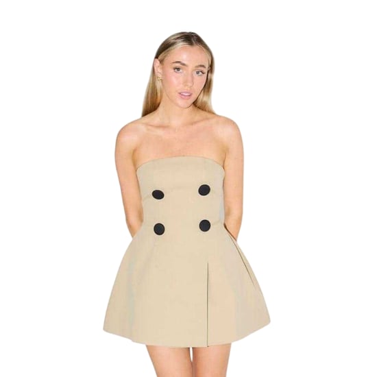 Odd Muse - "The Ultimate" Minikleid für Damen, Bandeau (Beige) - Image 4