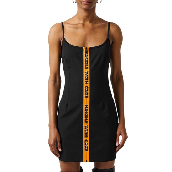 Heron Preston - Unterkleid-Stil für Damen, Runder Auschnitt, Spaghetti-Träger (Schwarz) - Image 4