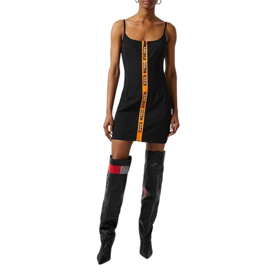 Heron Preston - Unterkleid-Stil für Damen, Runder Auschnitt, Spaghetti-Träger (Schwarz) - Image 5