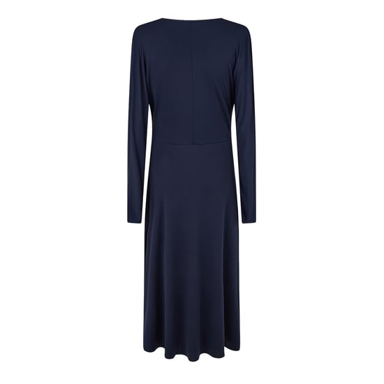 Boss - "Ettita" Wickelkleid für Damen, V-Ausschnitt, Langärmlig (Dunkelblau) - Image 2