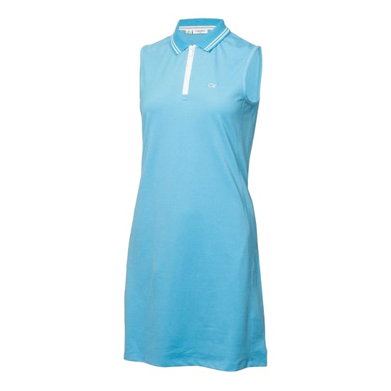 Calvin Klein - Shift-Kleid für Damen, Mit Kragen, Emblem (Erbe blau) - Image 2