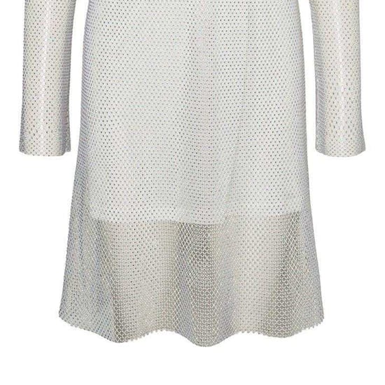 Vero Moda - "Celine" Minikleid für Damen, Rundhalsausschnitt, Netzmaterial (Schneeweiß (Farbe)) - Image 3