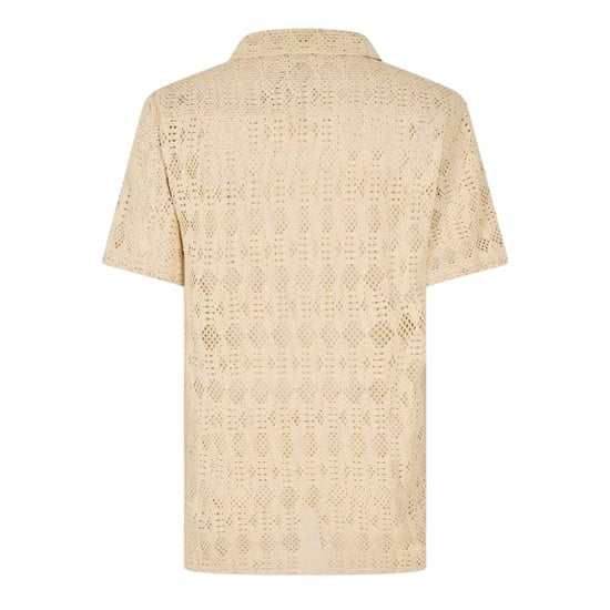 Threadbare - "Rackes" Hemd für Herren, kurzärmlig (Ecru) - Image 2