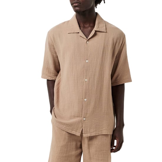 Albam - Hemd für Herren, Fältchen, leger (warmes Beige) - Image 5