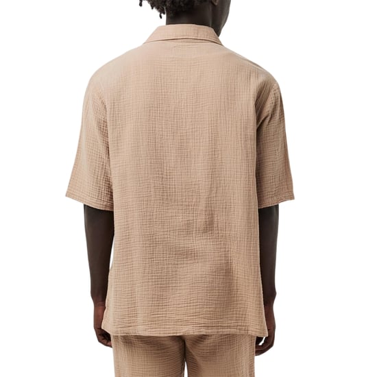 Albam - Hemd für Herren, Fältchen, leger (warmes Beige) - Image 6