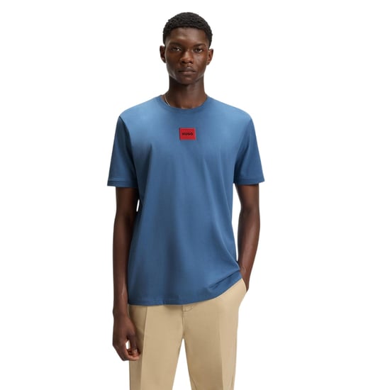 Hugo - "Diragolino" T-Shirt für Herren (Mittelblau) - Image 1