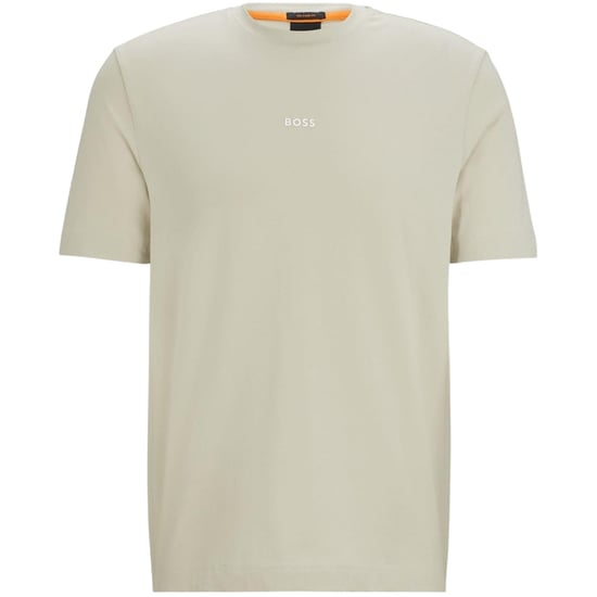 Boss - "Tchup" T-Shirt für Herren, Übergroß (Hellbeige) - Image 2