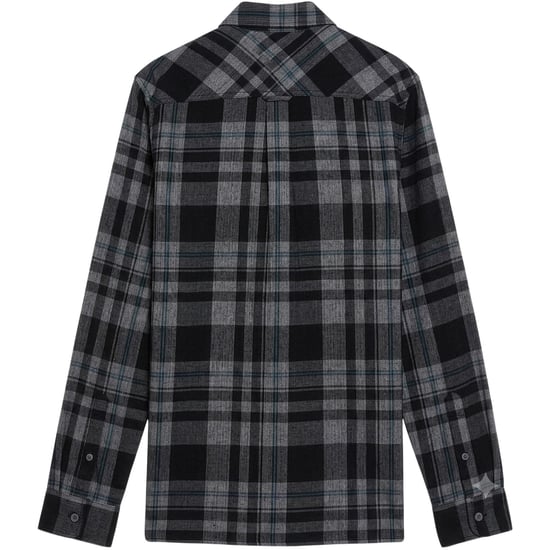 Lyle & Scott - Hemd für Herren, Mit Schnur, Langärmlig (Samtschwarz/Weiß) - Image 2