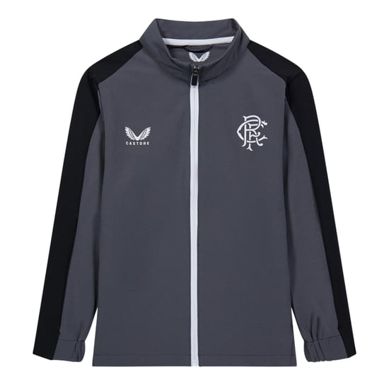 Castore - Trainingsjacke für Kinder, Stehkragen, leger (Eisentor Grau) - Image 1