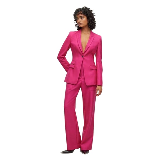 Boss - "Juicylara2" Anzugjacke für Damen, Schmal (Leuchtend Rosa) - Image 3