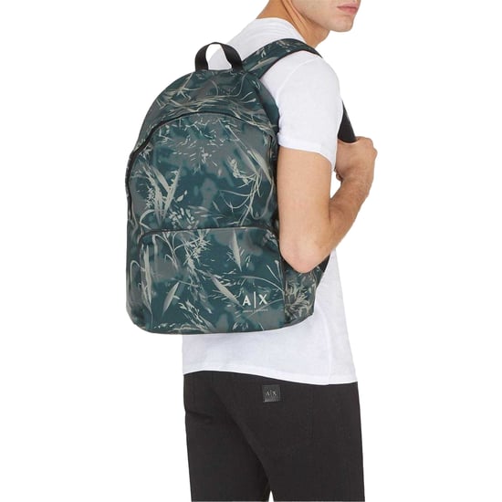 Armani Exchange - Rucksack, Rundum bedruckt (Grün) - Image 4