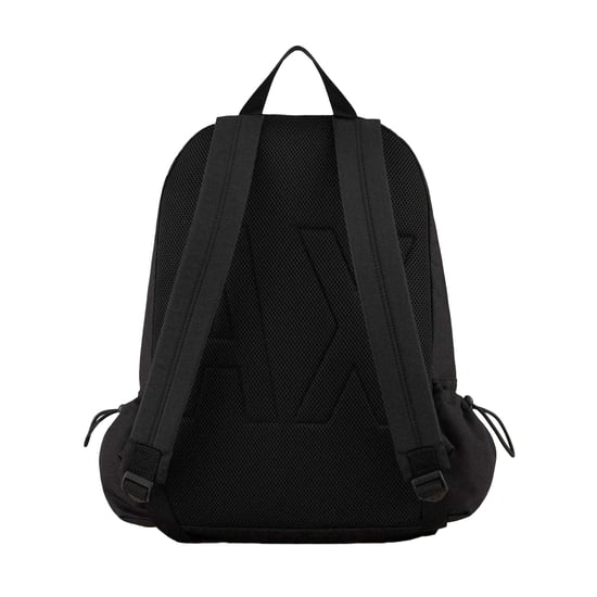 Armani Exchange - Rucksack, Nylon (Schwarz/Rot) - Image 2