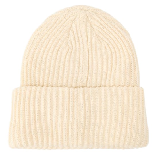 Pieces - Mütze für Damen, gerippt (Weißkappe Grau) - Image 1