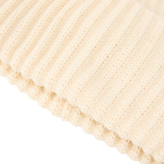 Pieces - Mütze für Damen, gerippt (Weißkappe Grau) - Image 3