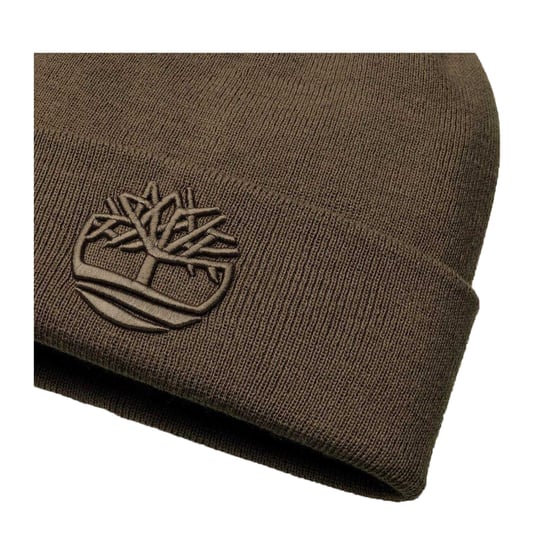 Timberland - Mütze für Herren/Damen Unisex, gerippt (Schokoladenbraun) - Image 3