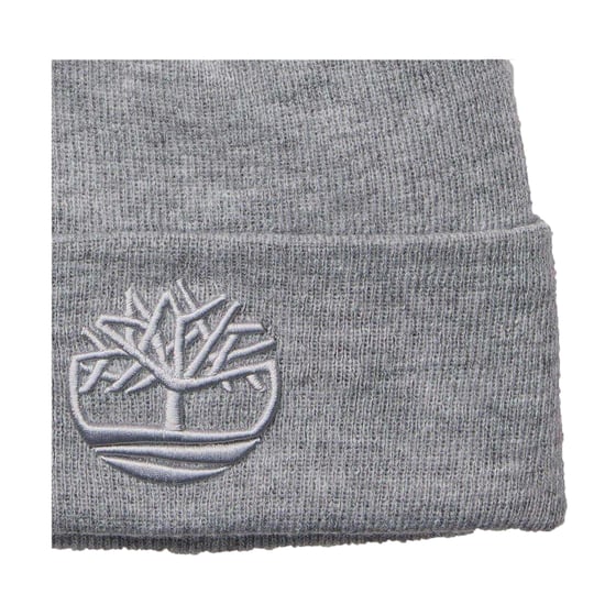 Timberland - Mütze für Herren/Damen Unisex, gerippt (Mittelgrau) - Image 2