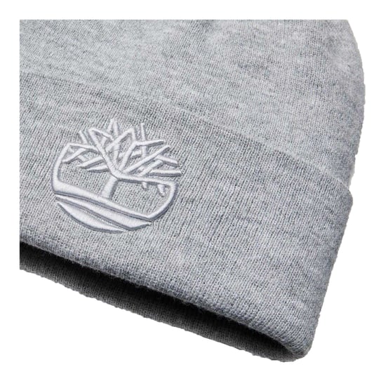Timberland - Mütze für Herren/Damen Unisex, gerippt (Mittelgrau) - Image 3