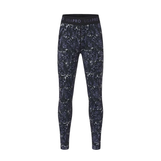 USA Pro - Leggings für Mädchen (Schwarz) - Image 1