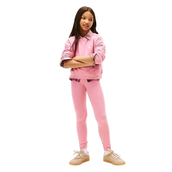 Tommy Hilfiger - Sweatshirt & Jogginghose für Kinder (Pink) - Image 1
