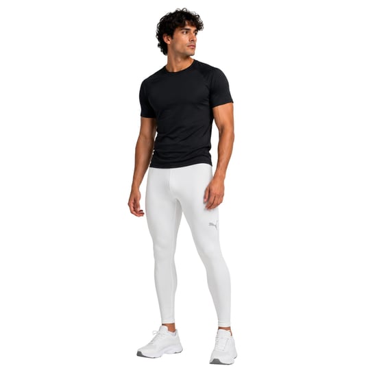 Puma - "Liga" Leggins mit Grundschicht für Herren (Puma Weiß) - Image 3
