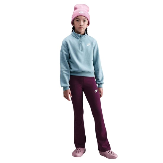 Nike - "Favorites" Leggings für Mädchen (Bordeaux-Rot/Weiß) - Image 1