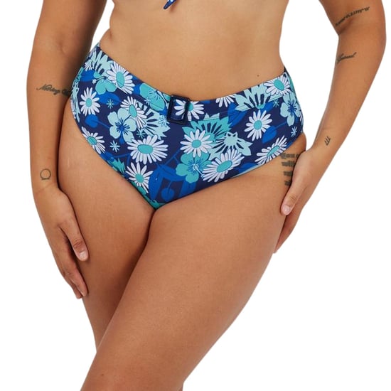 Brave Soul - Bikinihöschen für Damen, Hoch geschnitten (Blau) - Image 2