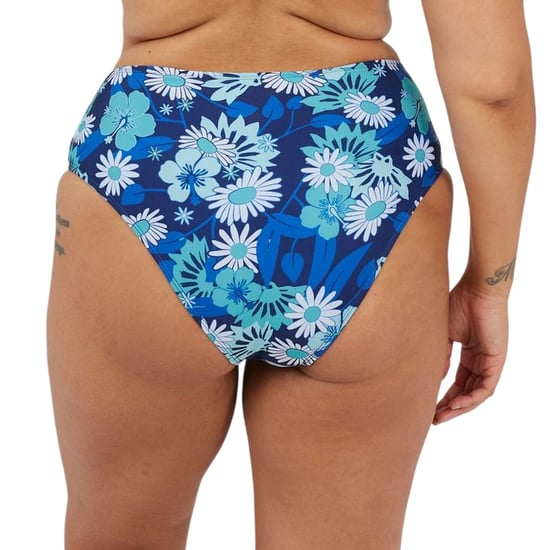 Brave Soul - Bikinihöschen für Damen, Hoch geschnitten (Blau) - Image 3