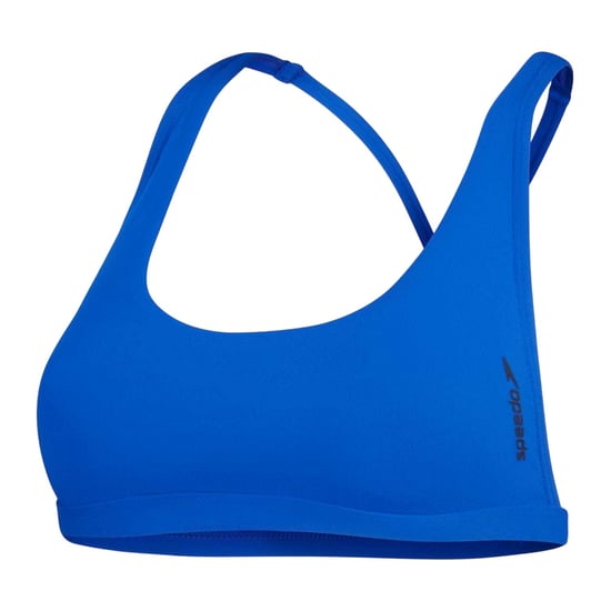 Speedo - Bikini Oberteil für Damen, Runder Auschnitt (Blau) - Image 1