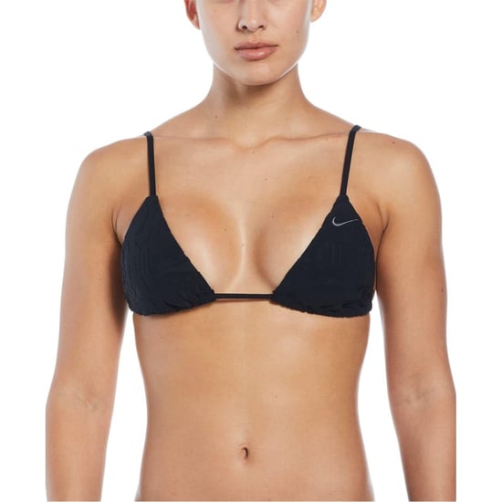 Nike - Bikini Oberteil für Damen, Hinten geknotet (Schwarz) - Image 2
