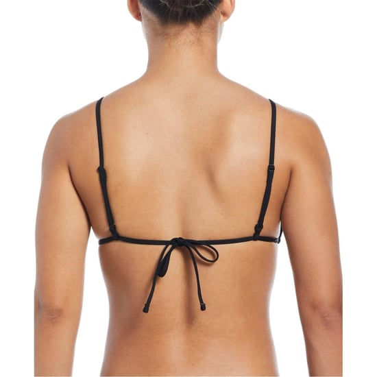 Nike - Bikini Oberteil für Damen, Hinten geknotet (Schwarz) - Image 3
