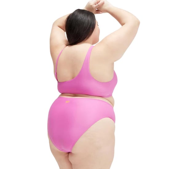 Speedo - Bikini-Set für Damen, Asymmetrisch, Plus (Violett) - Image 2