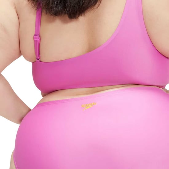 Speedo - Bikini-Set für Damen, Asymmetrisch, Plus (Violett) - Image 4