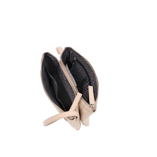 Firetrap - Umhängetasche, Ösen, Kunststoff (Beige) - Image 3