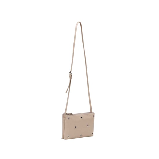 Firetrap - Umhängetasche, Ösen, Kunststoff (Beige) - Image 4