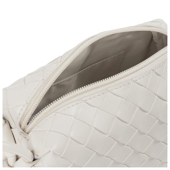 Jack Wills - Umhängetasche, gewebter Stoff, Leder (Cremefarbe) - Image 3