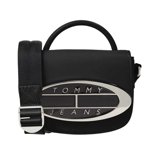 Tommy Jeans - Umhängetasche, Oval Logo, 0.75l (Schwarz) - Image 1