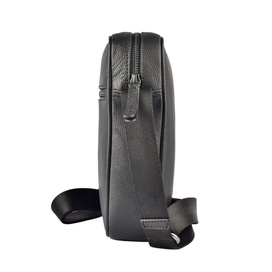 Firetrap - Umhängetasche, Unifarben, Leder, Alltag (Schwarz) - Image 4