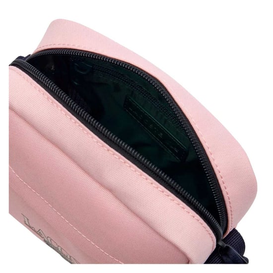 Lacoste - Umhängetasche, Logo (Pink bedruckt) - Image 3