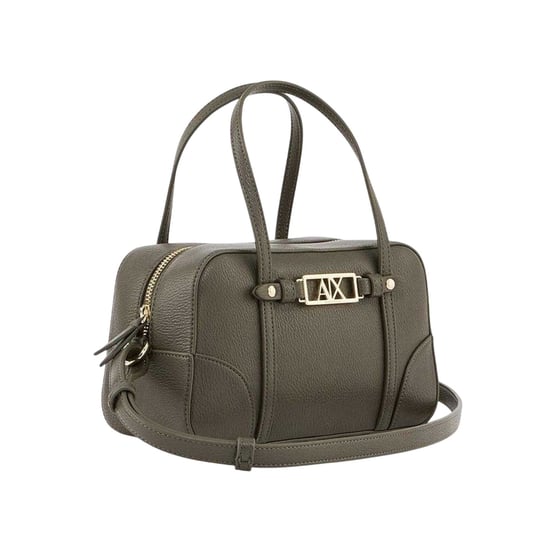 Armani Exchange - Umhängetasche für Damen , Metal Logo (Dunkel-Khaki) - Image 3
