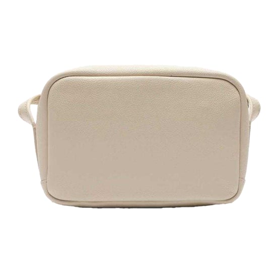 Lacoste - "City Court" Schultertasche, Leder (Weiß) - Image 2