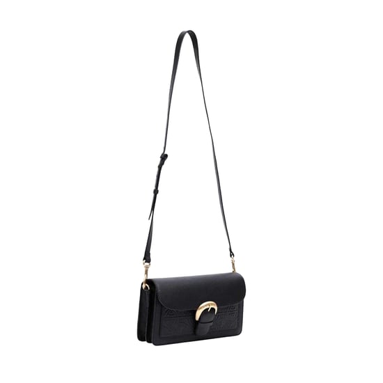 Biba - "Sienna" Umhängetasche, Geprägt, Leder (Schwarz) - Image 3
