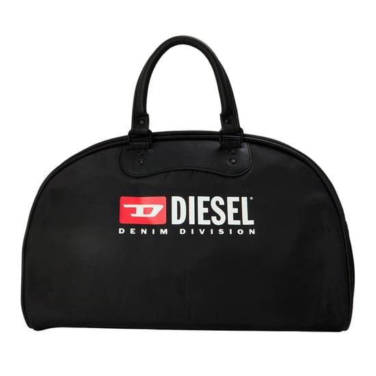 Diesel - Reisetasche, Logo (Schwarz) - Image 1