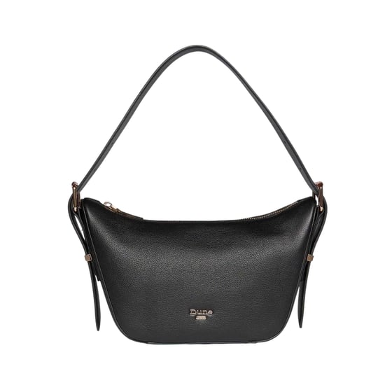 Dune London - "Delicately" Schultertasche, Leder (Schwarz) - Image 1