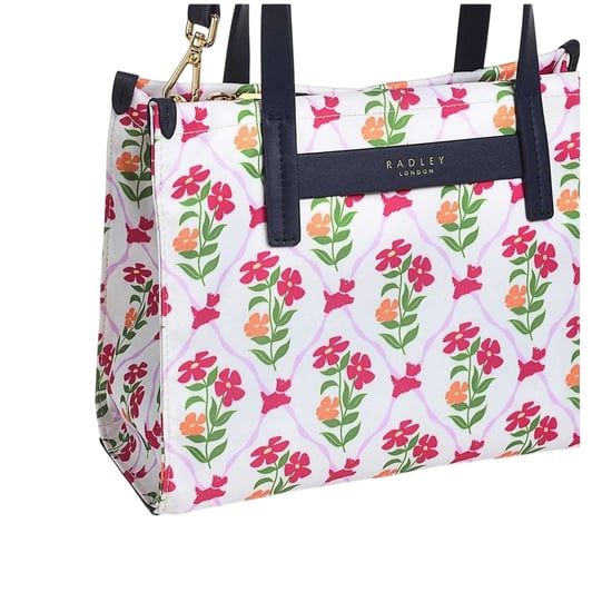 Radley - Schultertasche, Floral, Recyceltes Polyester (Schwarz) - Image 4