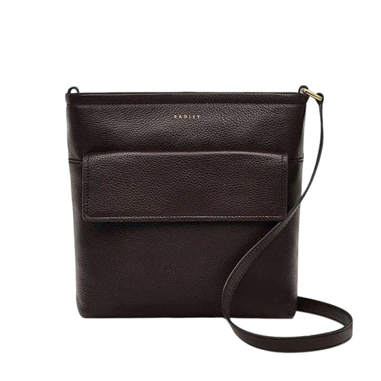 Radley - "Brompton" Handtasche, Krokodil, Lederverkleidung (Braun) - Image 1