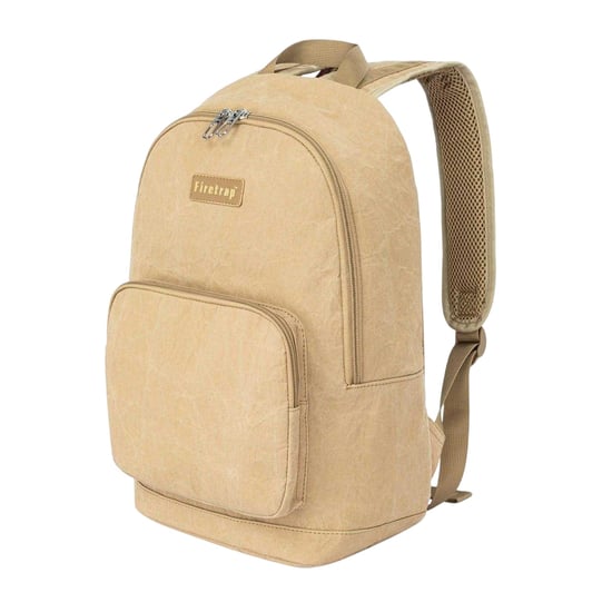 Firetrap - Rucksack, Logo, Kraftpapier (Beige) - Image 3