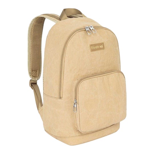 Firetrap - Rucksack, Logo, Kraftpapier (Beige) - Image 4