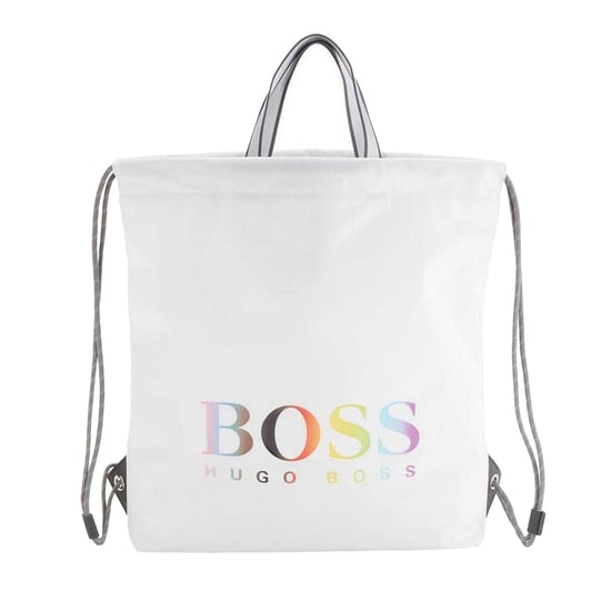 Boss - "Tlove" Turnbeutel, Regenbogen Logo (Weiß) - Image 1