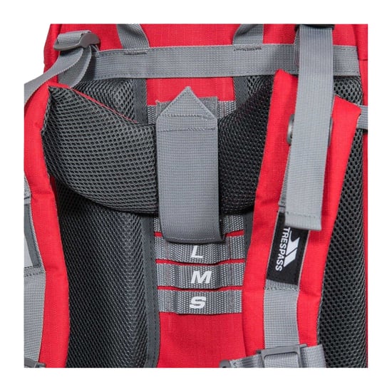 Trespass - "Trek" Rucksack, Wandern, 66L (Roter Ton) - Image 3